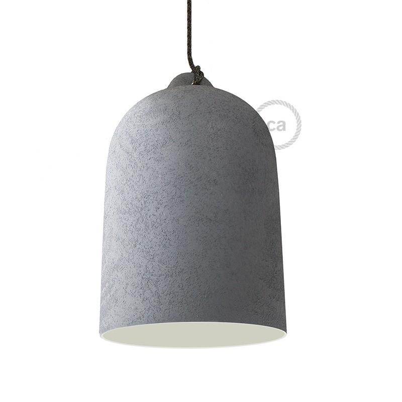 ontwerper zeemijl Franje Bell, XL keramische lampenkap voor verlichtingspendel